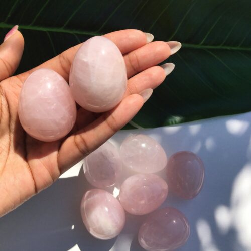Rose Quartz Yoni Egg